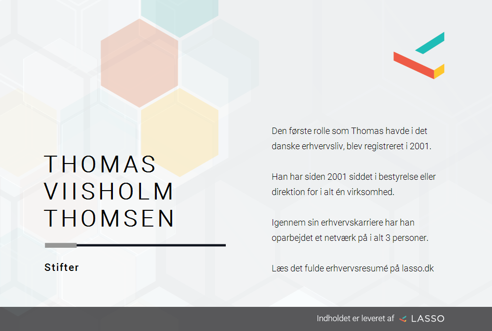 Thomas Viisholm Thomsen Roller I Dansk Erhvervsliv