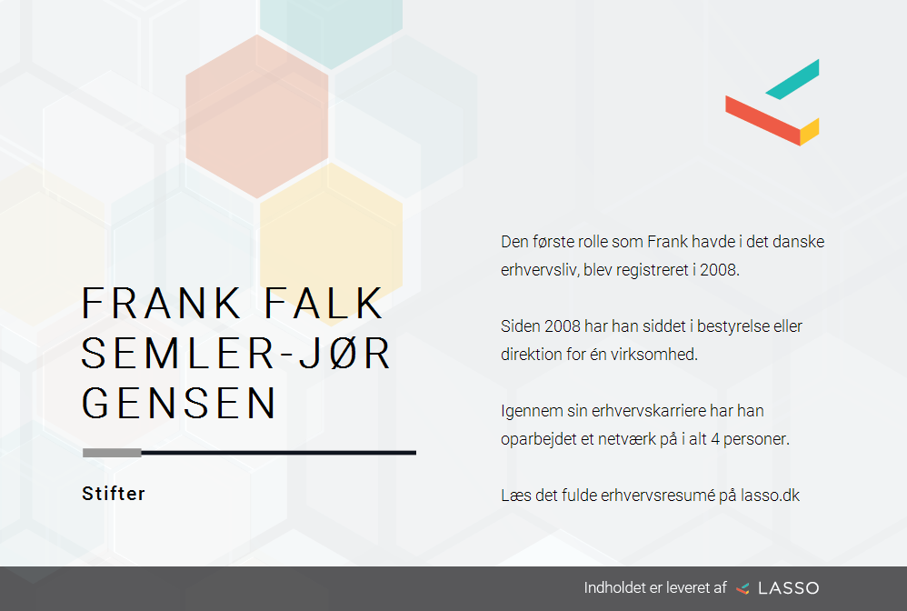 vigtigste Kunde Indlejre Frank Falk Semler-Jørgensen - Roller i dansk erhvervsliv