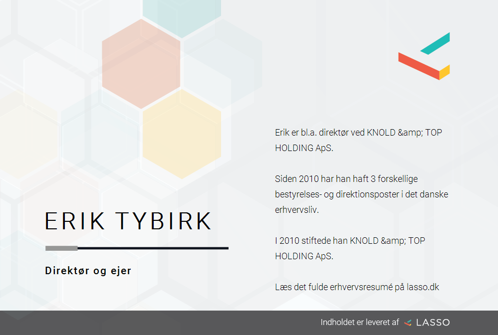 forretning Derbeville test kampagne Erik Tybirk - Roller i dansk erhvervsliv