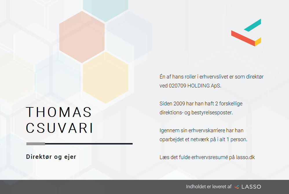 Thomas Csuvari - Roller i dansk