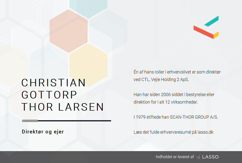Christian Gottorp Thor Larsen - Roller dansk erhvervsliv