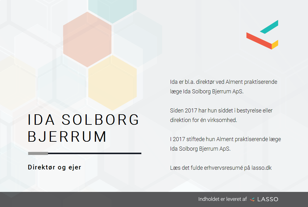 Ida Solborg Bjerrum Roller i dansk erhvervsliv